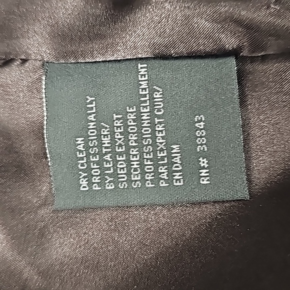 Via Spiga Jacket small shell 100% lamb leather lining polyester vintage - Picture 5 of 13